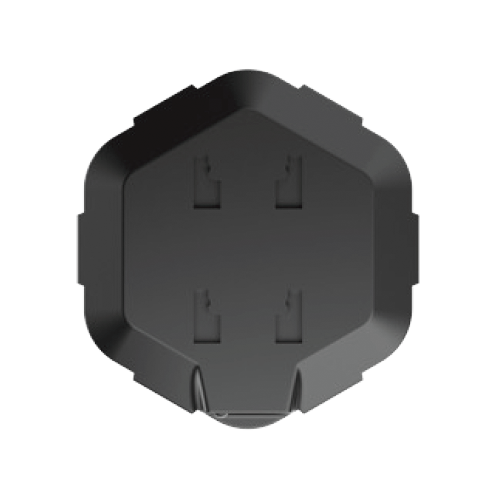 ToughTested MagTough Wireless Charging Dock – 4-Prong Locking System, Fast Qi Charger, Compatible with Mammoth Window & Boom Cup Holder Mounts (Not for 2-Prong Mounts)
