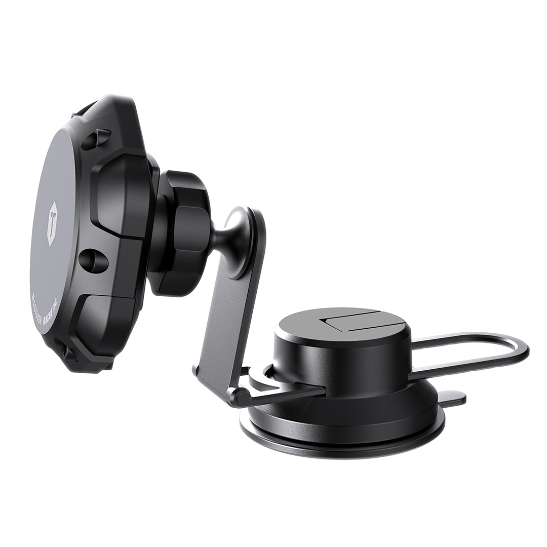 ToughTested MagTough 3-in-1 Phone Mount – Dash, Screen & Vent | MagSafe Compatible + Adapter Ring