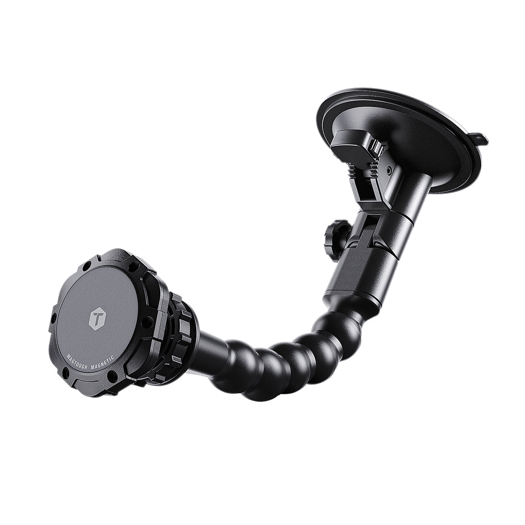 ToughTested Python MagTough Glass Mount – Ultra-Flexible Magnetic Windshield & Dash Mount