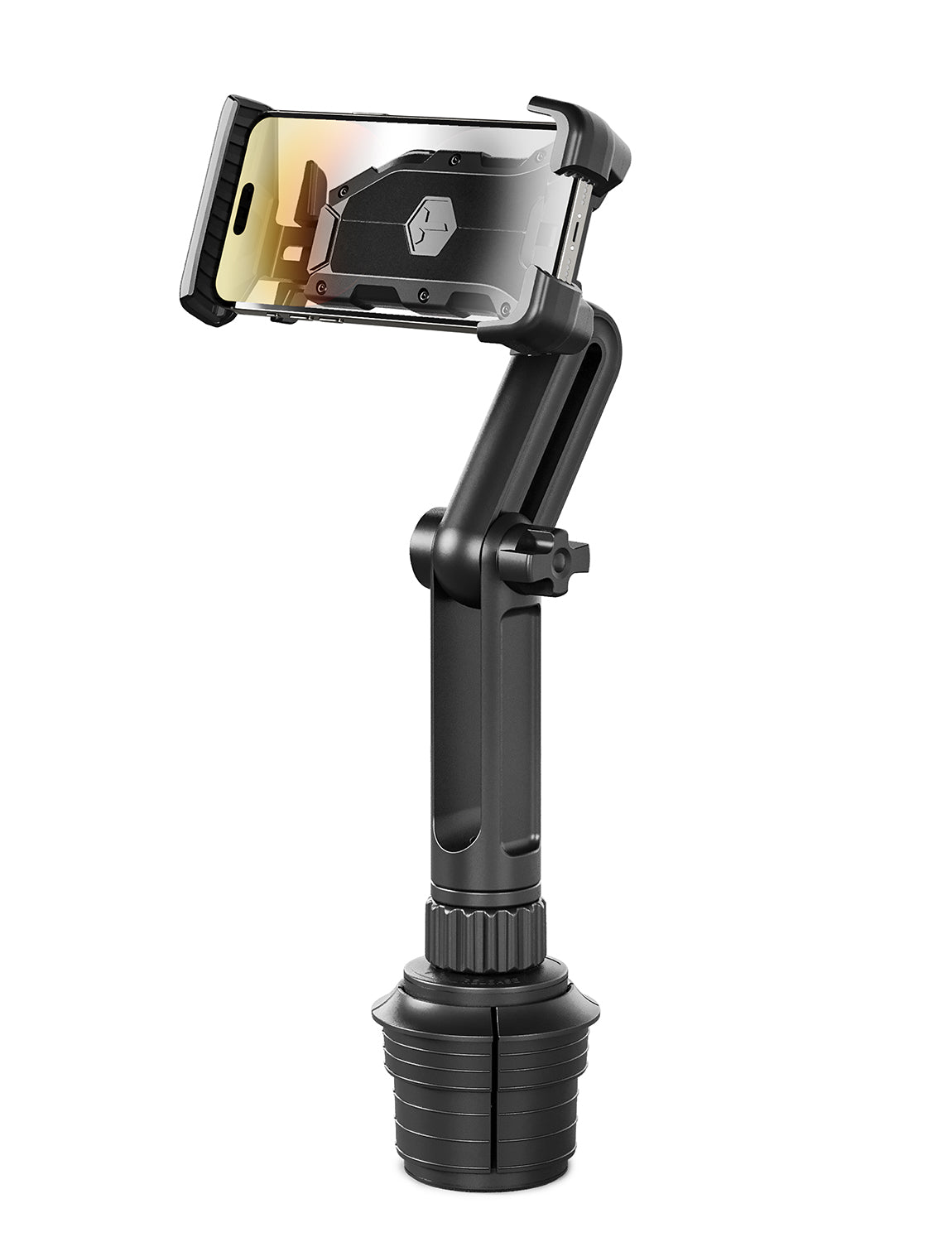 ToughTested Talon Slyder BoomCup Mount – Adjustable Cup Holder Phone & Tablet Mount