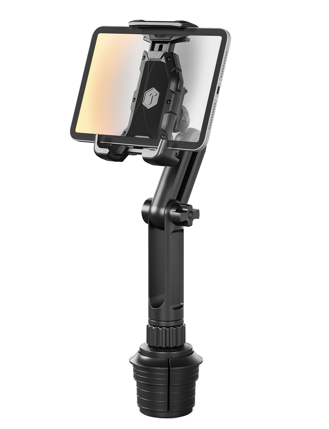 ToughTested Talon Slyder BoomCup Mount – Adjustable Cup Holder Phone & Tablet Mount
