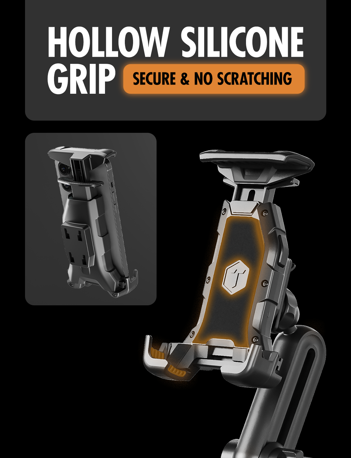ToughTested Talon Slyder BoomCup Mount – Adjustable Cup Holder Phone & Tablet Mount