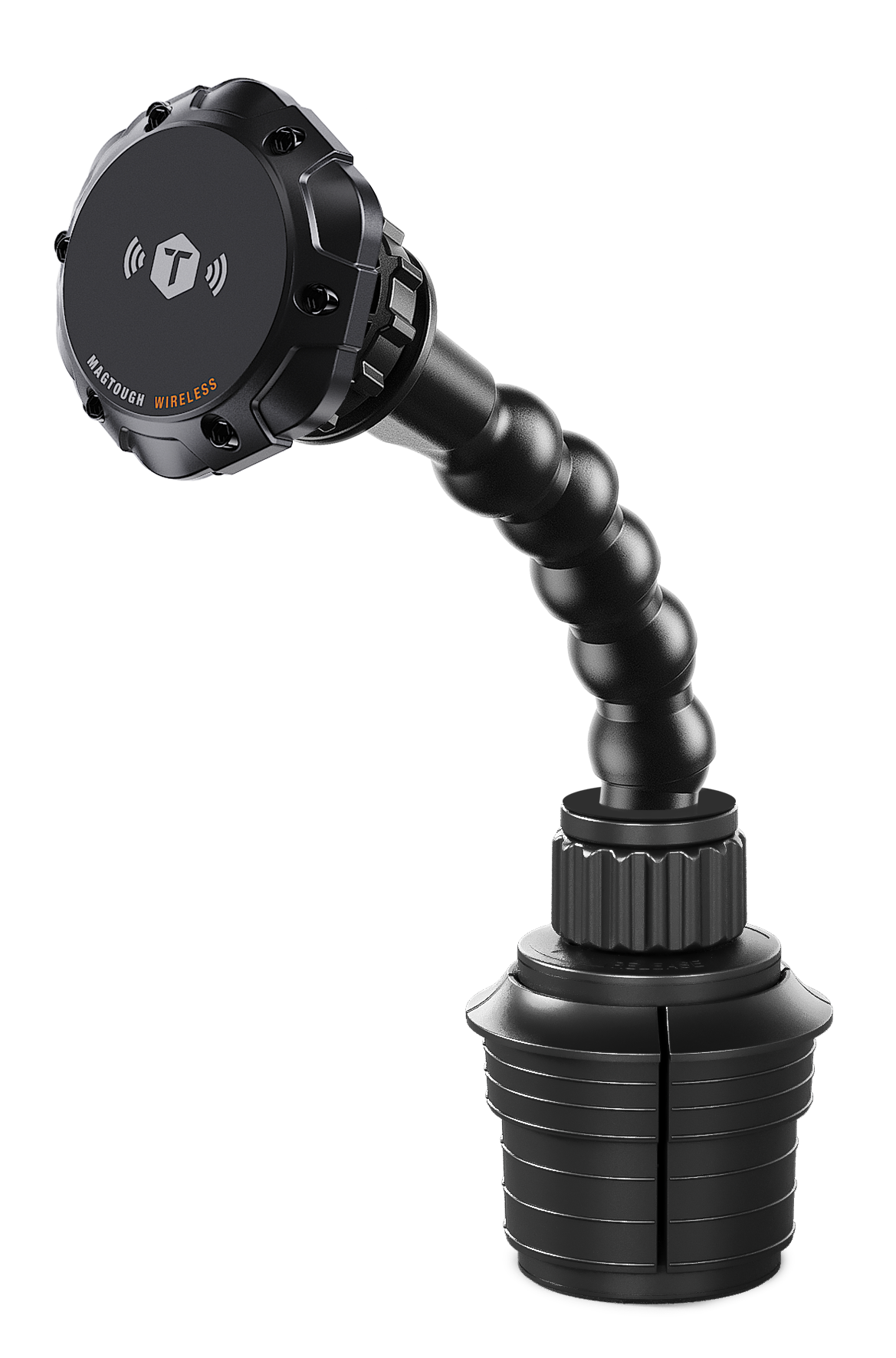 ToughTested Python MagTough Wireless Charging Cup Holder Mount – Ultra-Flexible Magnetic Phone Mount