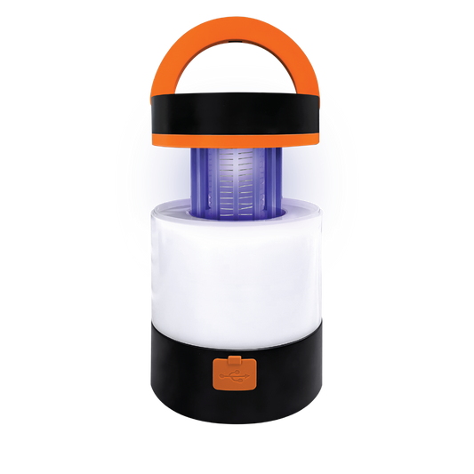 ToughTested Mosquito Lantern & Phone Charger, Collapsible Camping Lamp