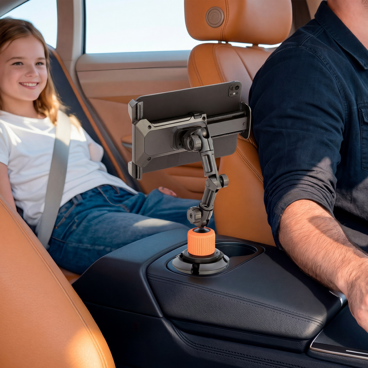 ToughTested Tough Grip Cup Holder Tablet & Phone Mount