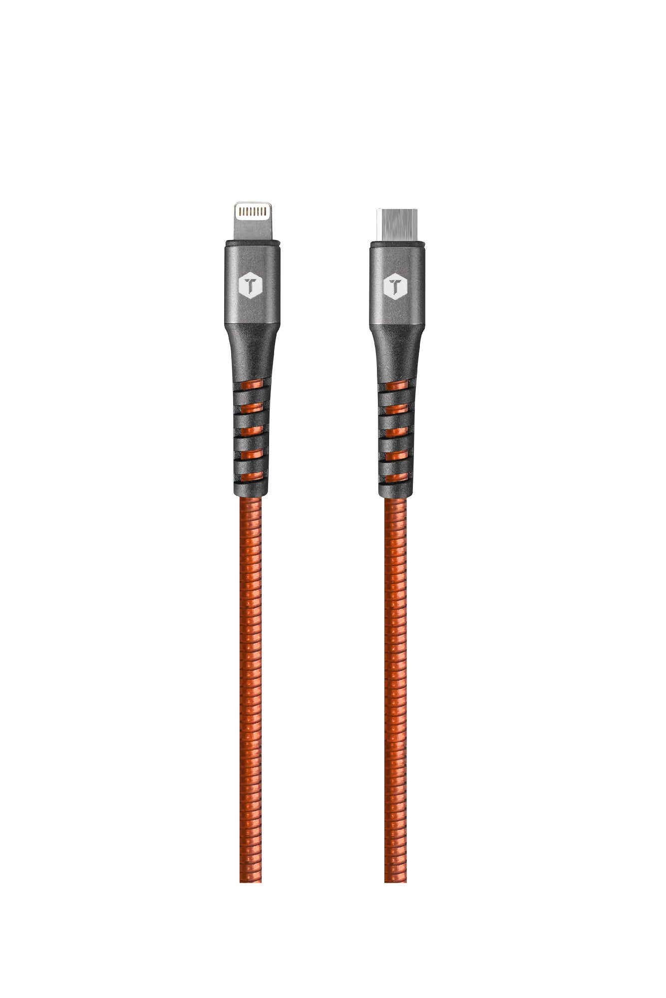 ToughTested 2 Ft. Armor-Flex USB-C to Lightning Cable