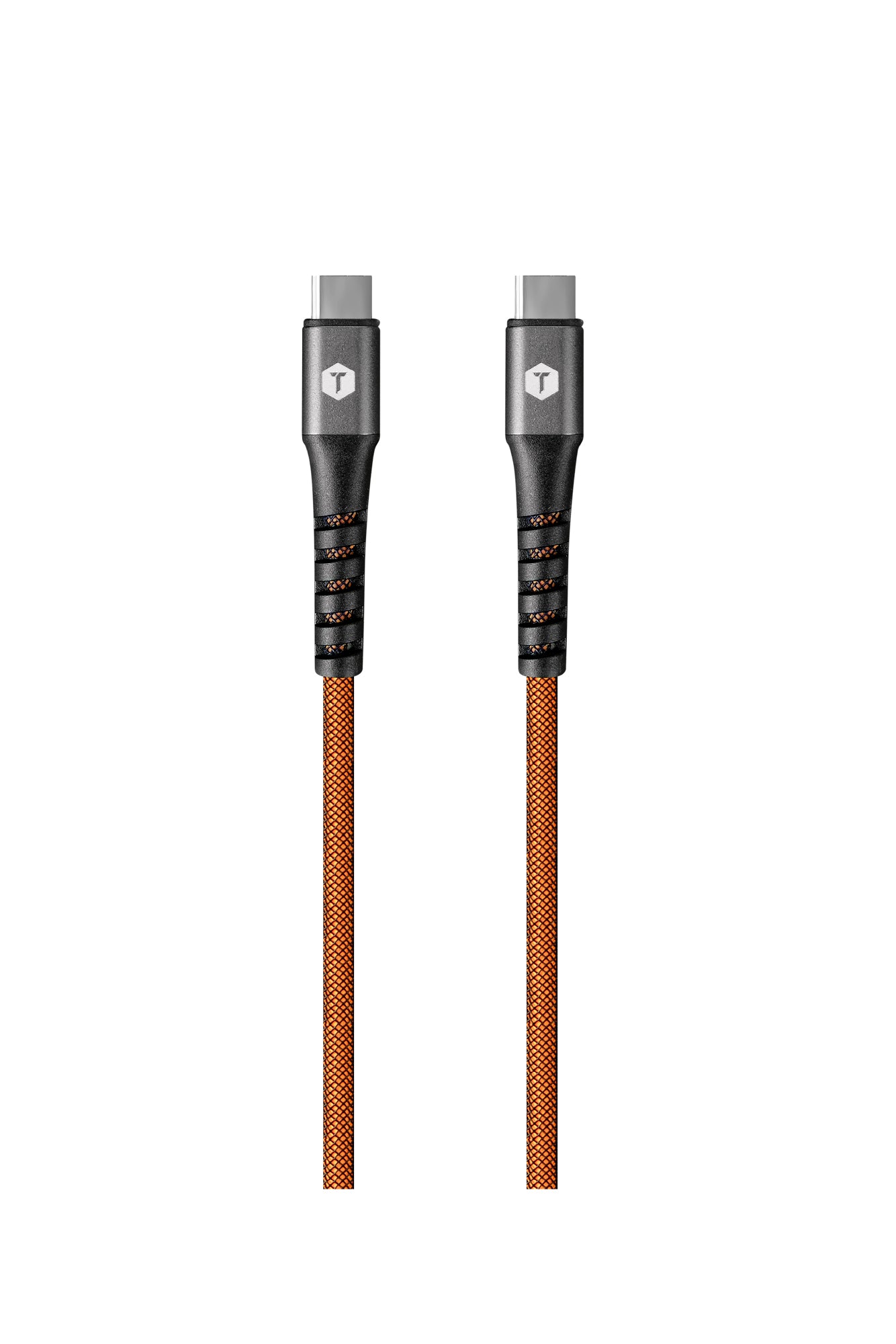 ToughTested 8 Ft. PRO Armor Weave Slim Tip USB-C to USB-C Cable