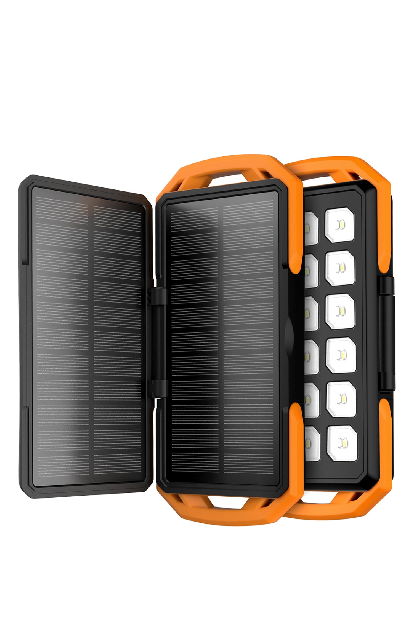 ToughTested Dual 10,000 mAh Solar Charger IP65 Waterproof Portable Pow