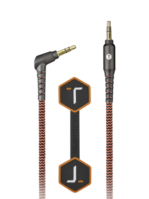 ToughTested Braided 6 Ft. 3.5mm Aux Cable