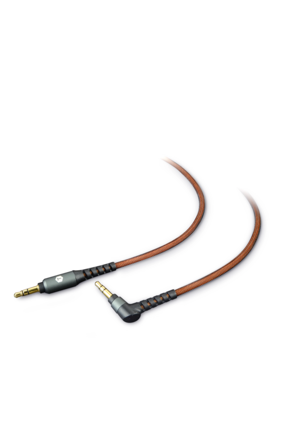 ToughTested 8 Ft. PRO Armor Weave Cable Slim Tip 3.5mm Aux Cable