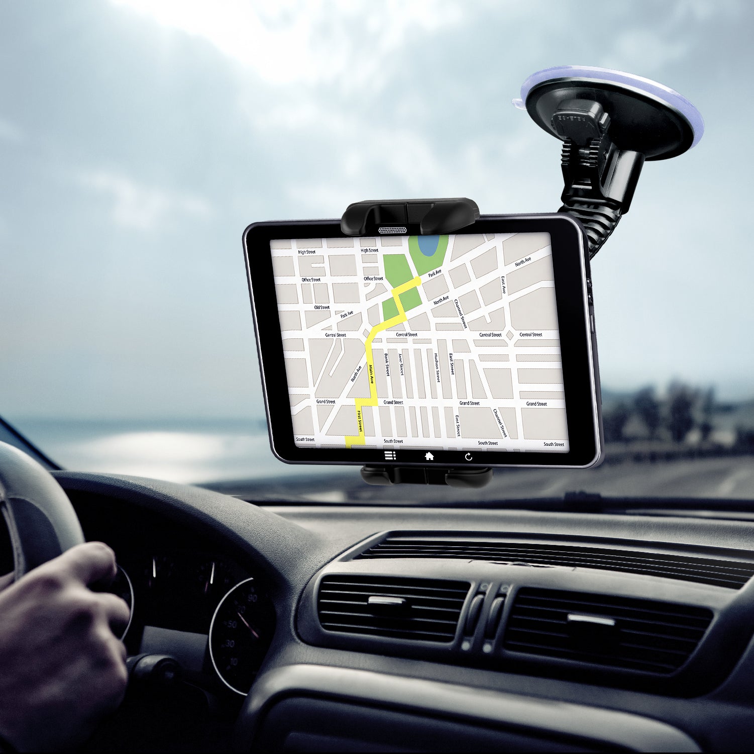 ToughTested Tablet & GPS Mammoth Mount - Fits tablets up to 13"