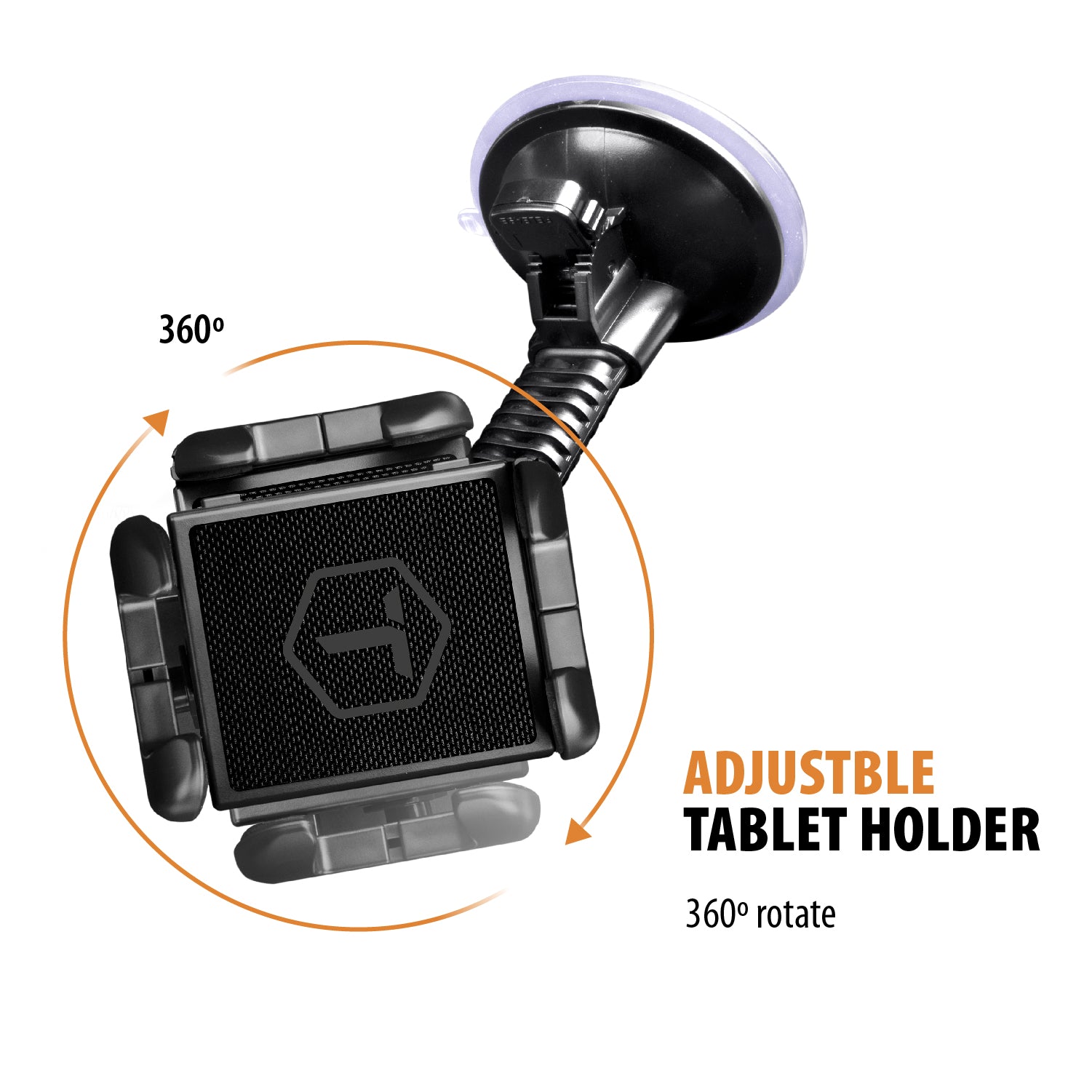 ToughTested Tablet & GPS Mammoth Mount - Fits tablets up to 13"