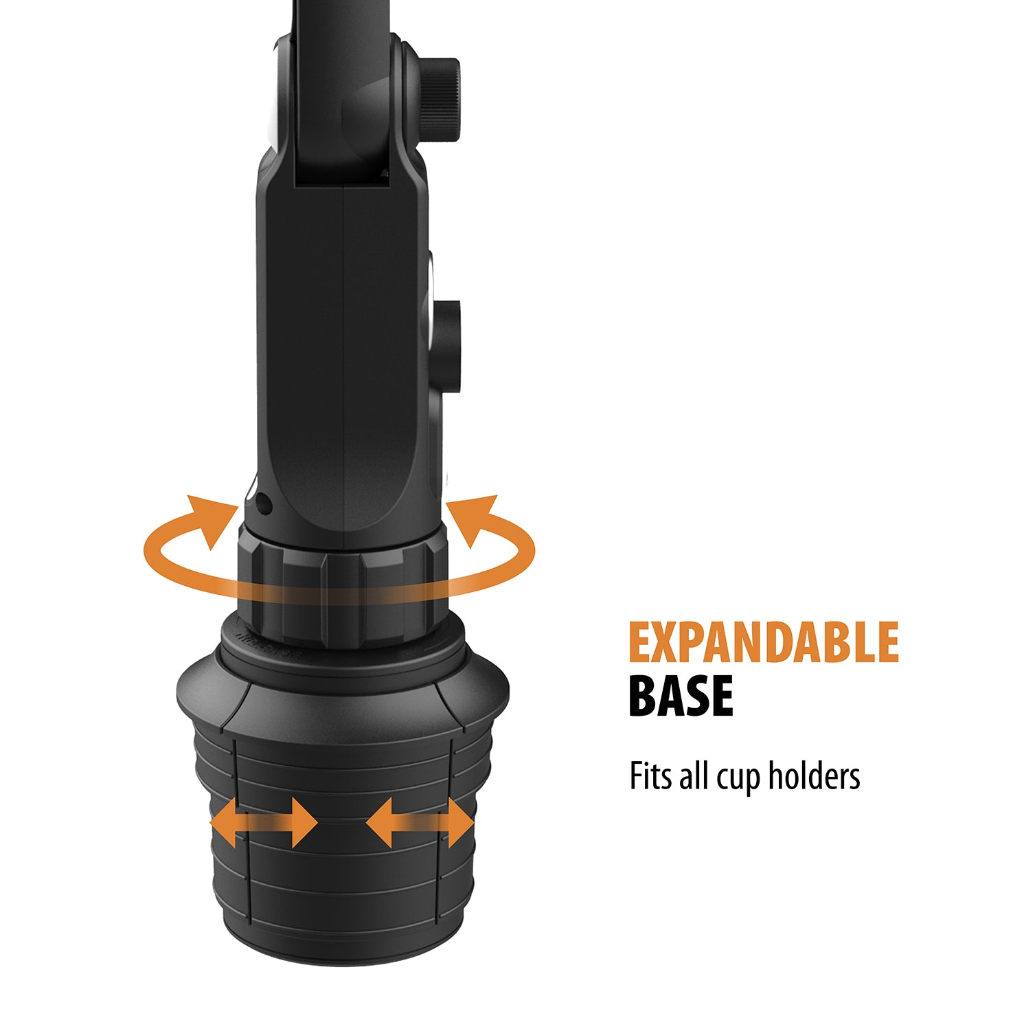 ToughTested BOOM "POWER TOWER" Heavy Duty Cup Holder Tablet Mount