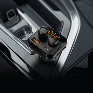 ToughTested Bluetooth FM Transmitter with Bass Boost and Dual USB Charging