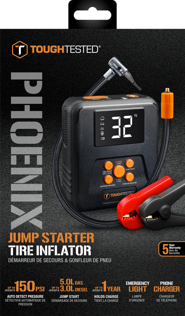 Phoenix Jump Starter Air Pump & Power Bank