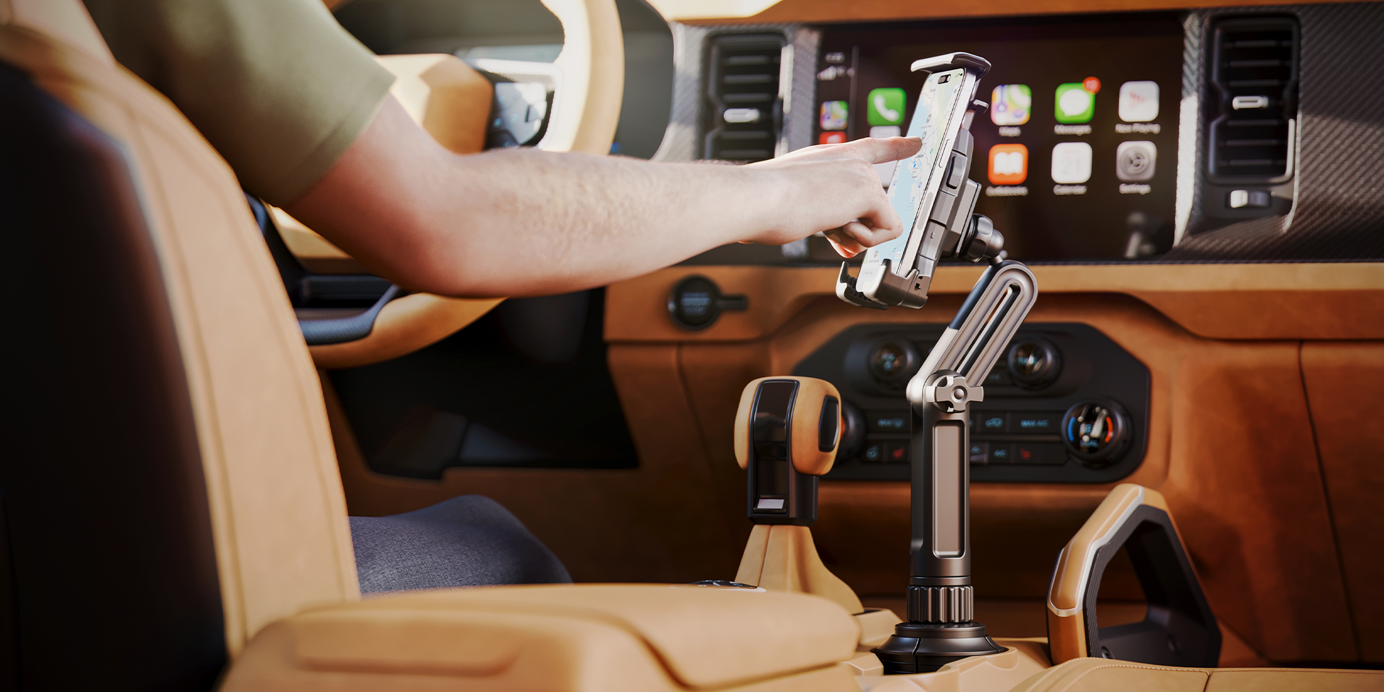 ToughTested Talon Boom 2.0 Cup Holder Phone & Tablet Mount