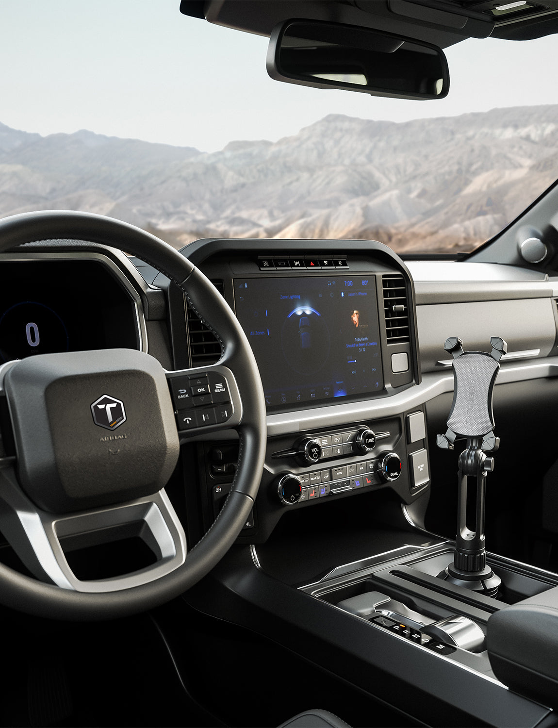 Claw Boom Cup Holder Mount