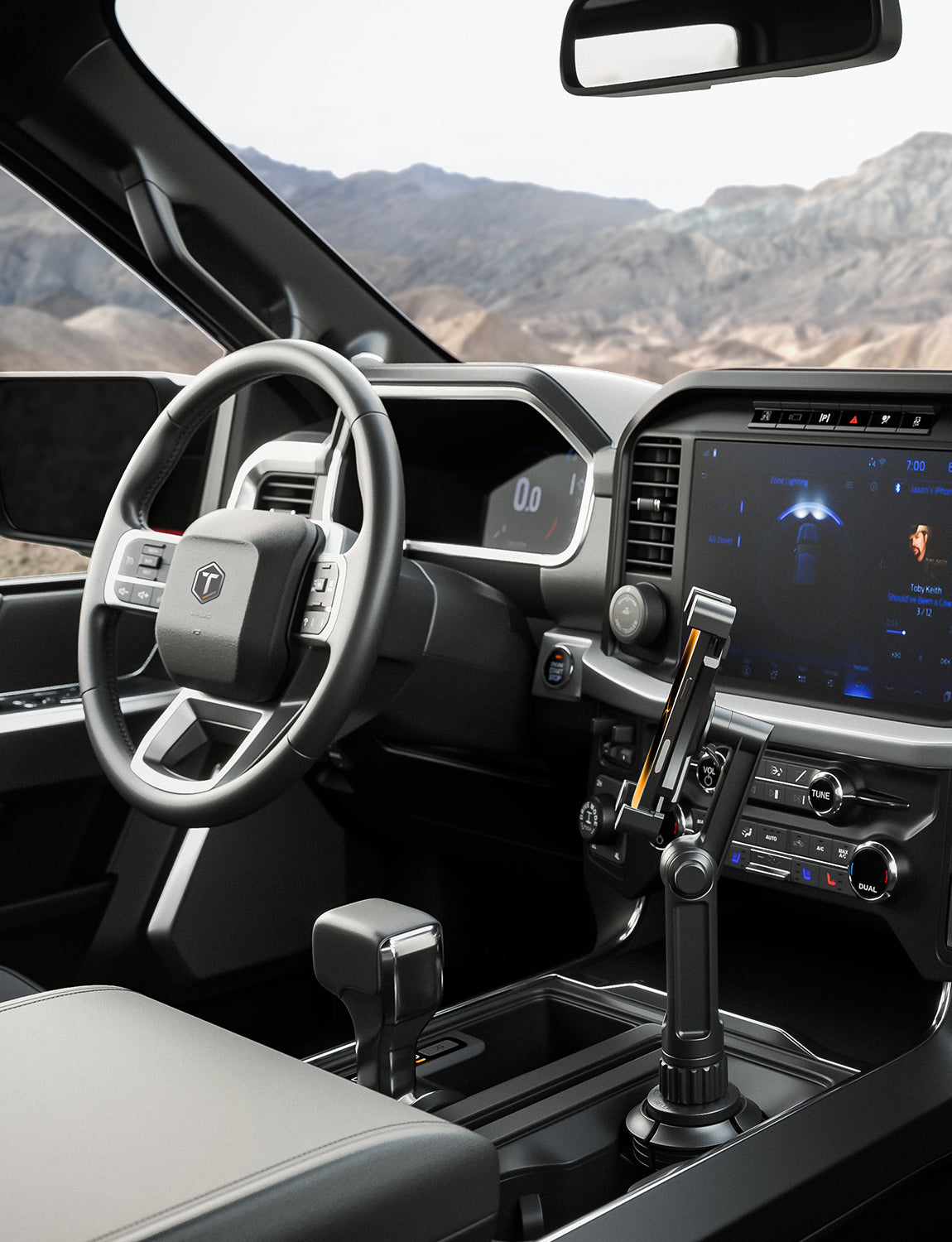 Claw Boom Cup Holder Mount