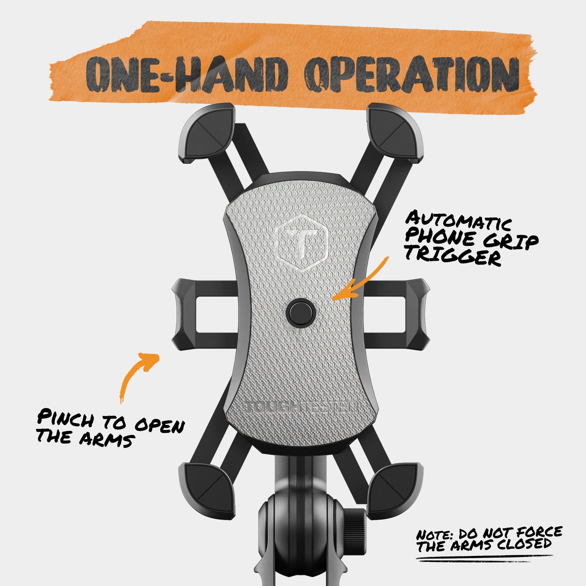 ToughTested Claw Boom Cup Holder Mount