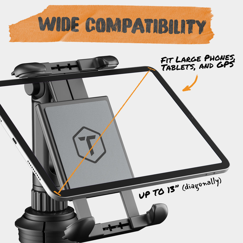 Tablet & GPS Boom Cup Holder Mount