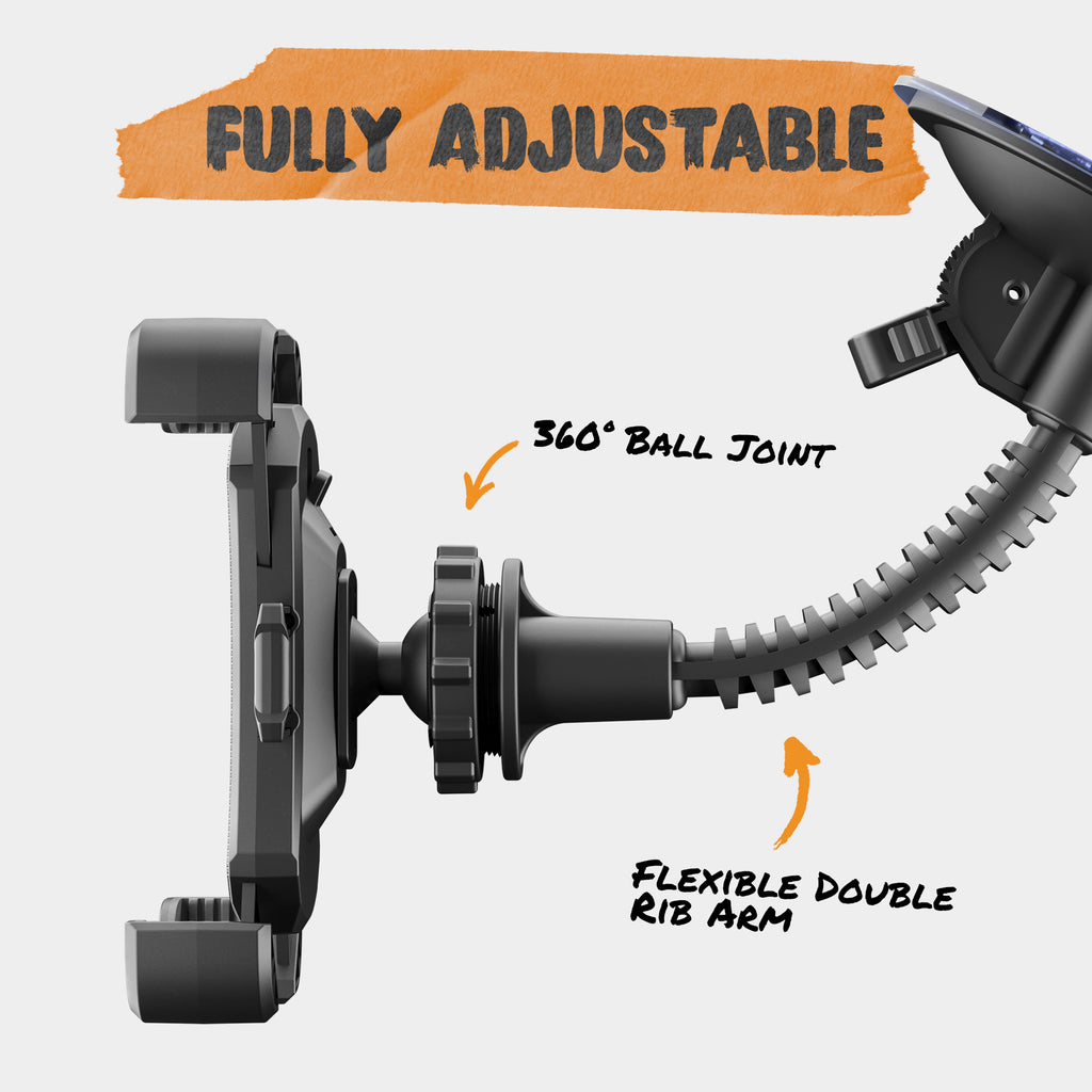 ToughTested Mammoth Windshield & Dash Phone Mount