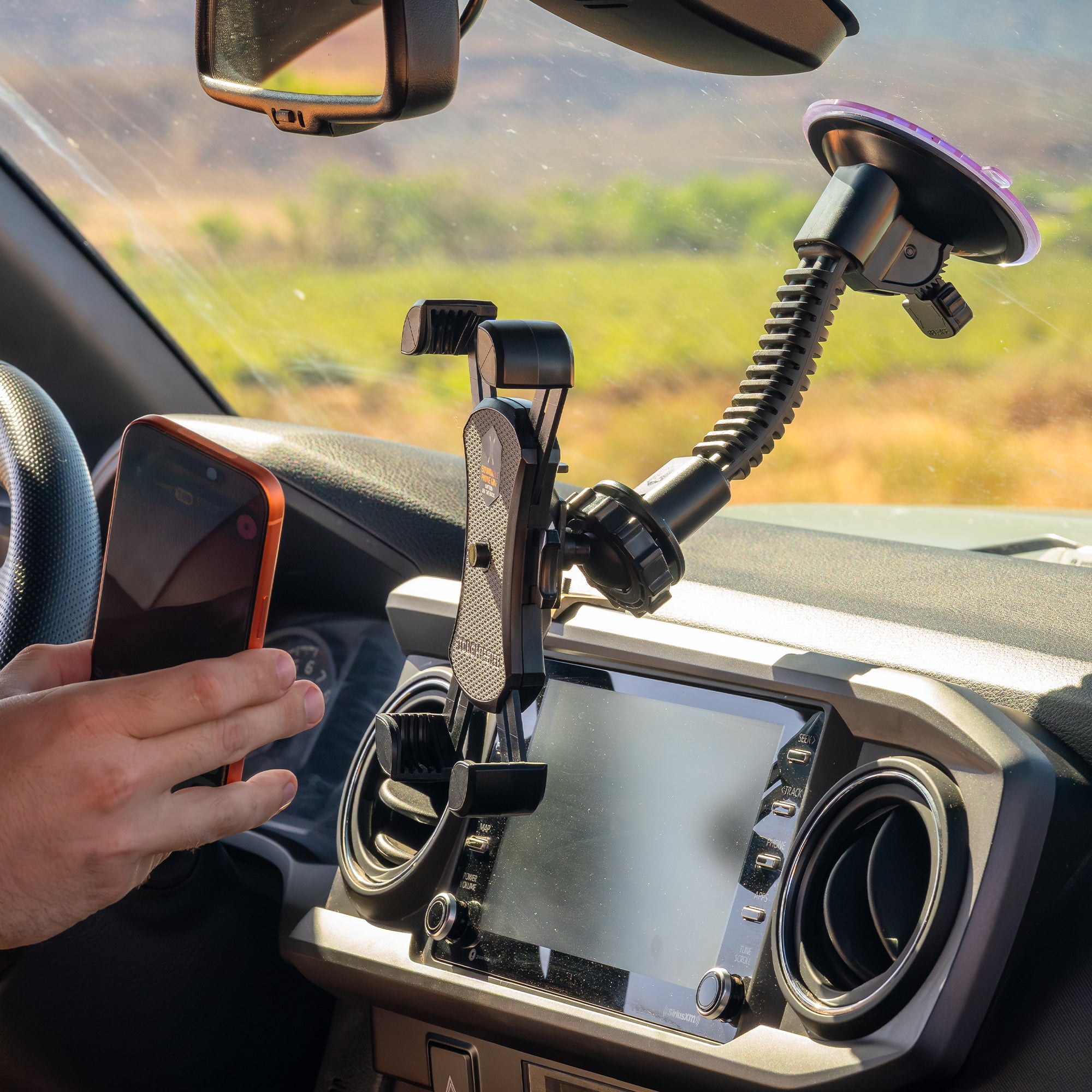 ToughTested Mammoth Windshield & Dash Phone Mount