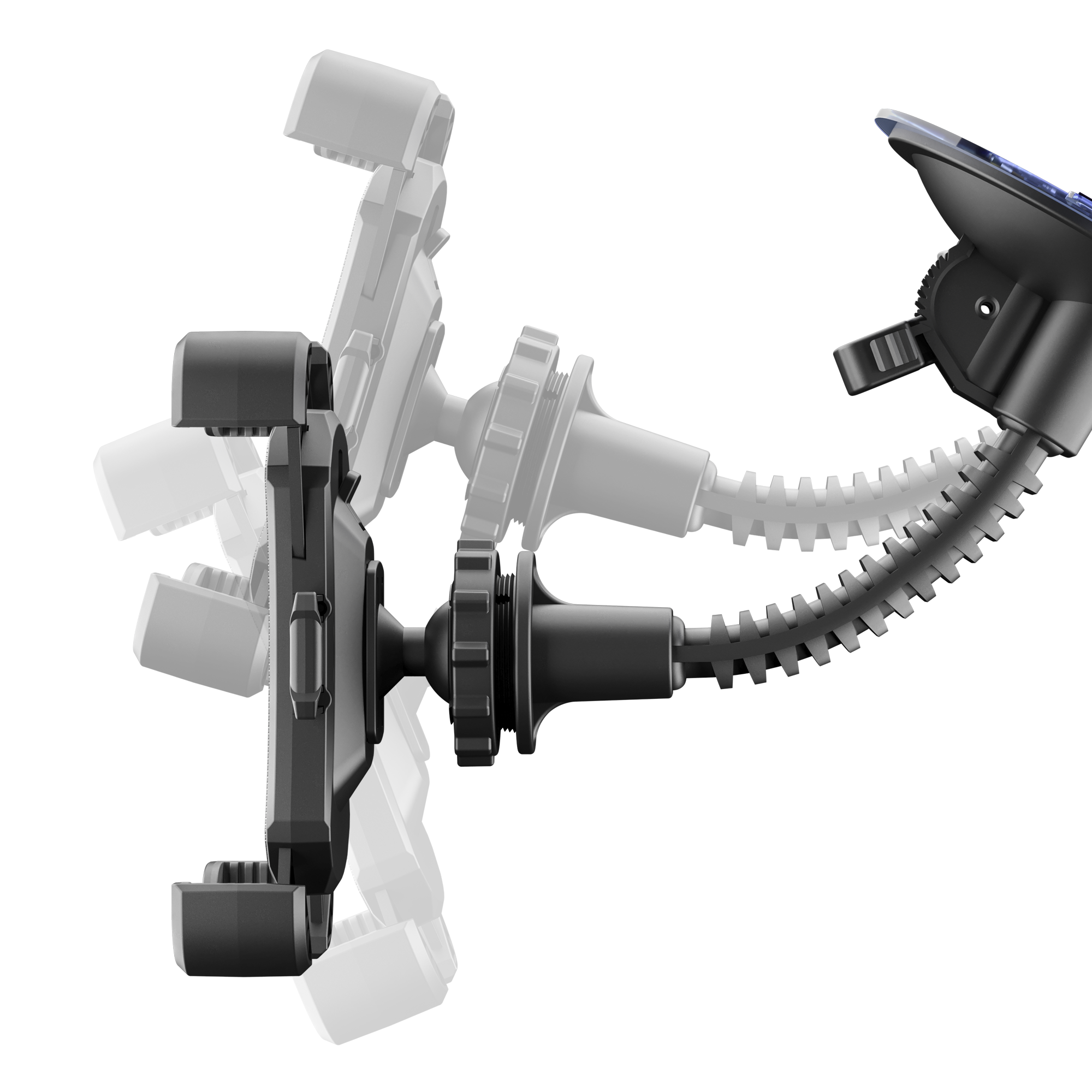 STURDY & FLEXIBLE GOOSENECK ARM