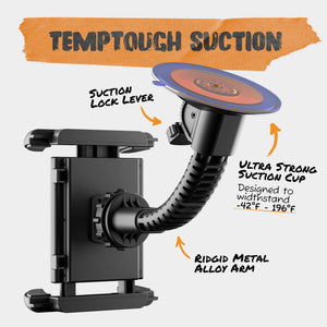 ToughTested Mammoth Windshield Tablet & GPS Mount