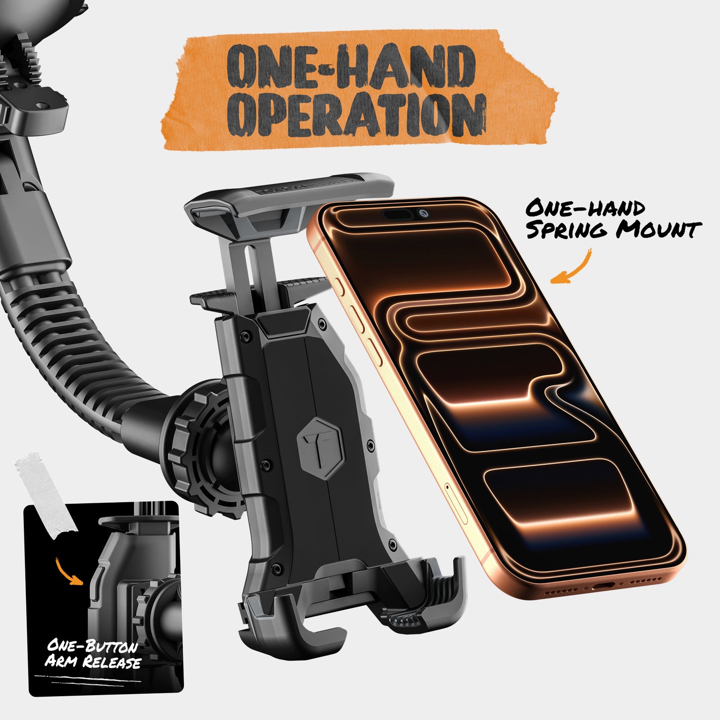 ToughTested Talon Mammoth Windshield Phone & Tablet Mount