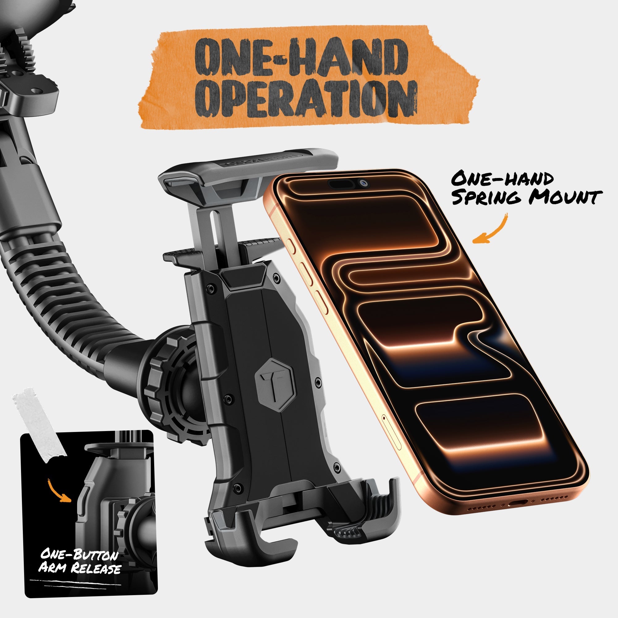 ToughTested Talon Mammoth Windshield Phone & Tablet Mount