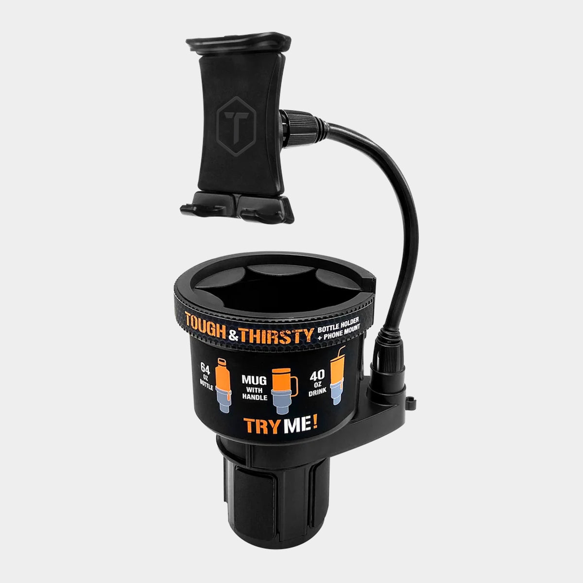 ToughTested Tough & Thirsty XL Cup Holder Phone Mount