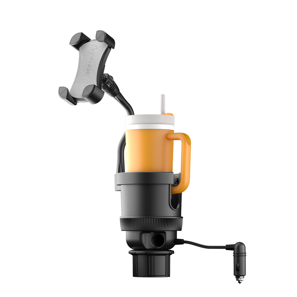 ToughTested Power Cup XL Bottle Holder & Phone Mount
