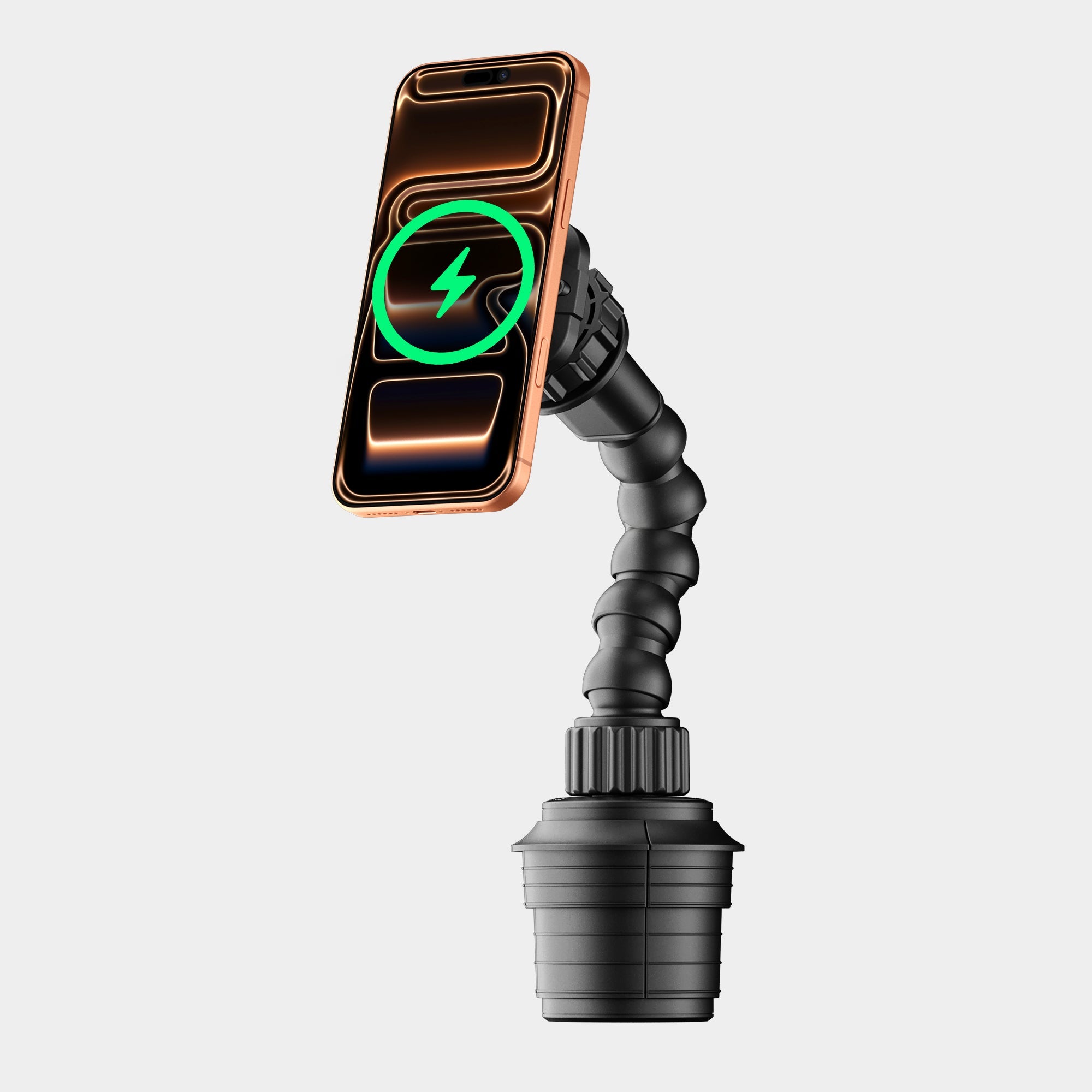 ToughTested MagTough Python Wireless Charging Cup Holder Mount