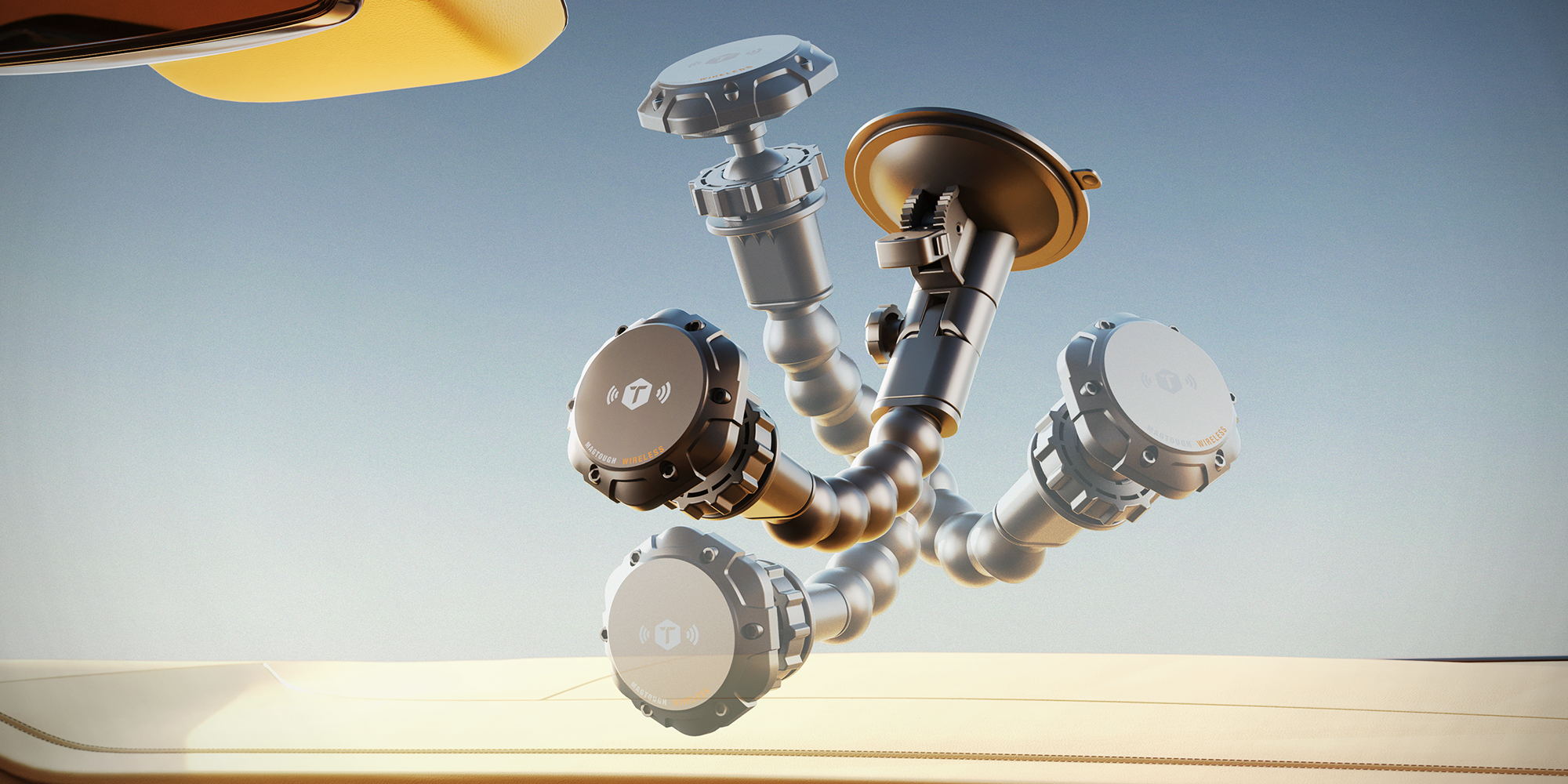 MagTough Python Wireless Charging Window Mount