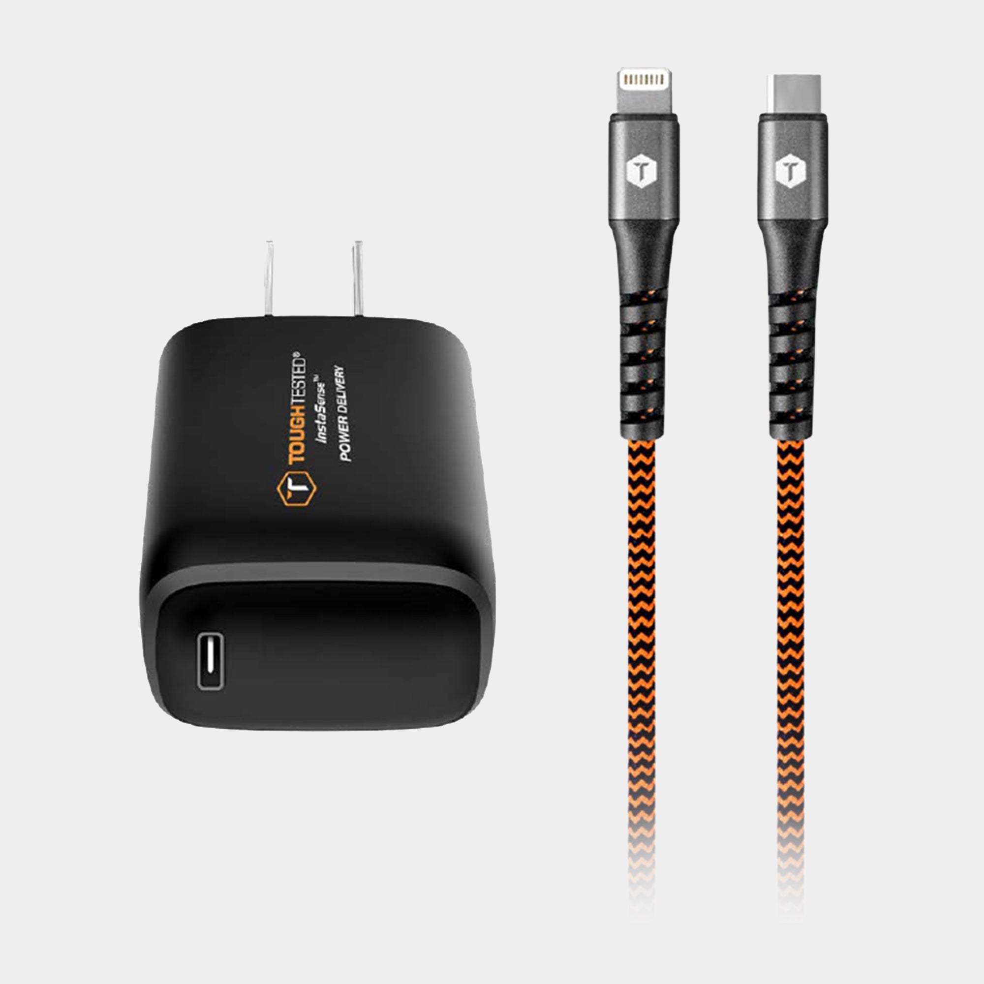 ToughTested 20W PD Wall Charger Kit with Lightning Cable