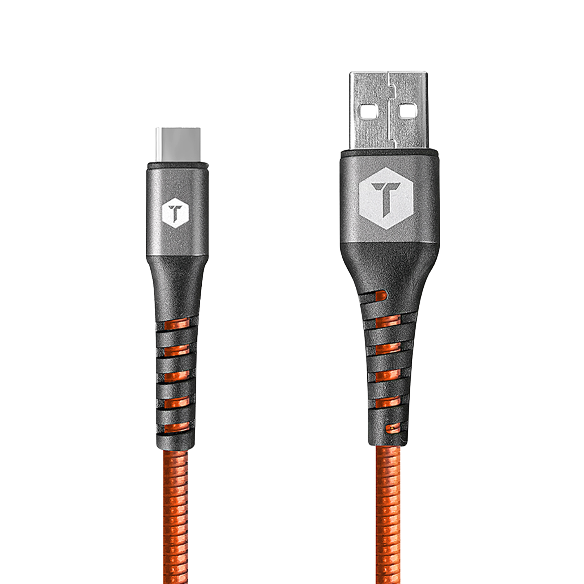 ToughTested Armor Flex 2 ft USB-C to USB-A Cable