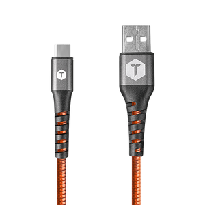 ToughTested Armor Flex 2 ft USB-C to USB-A Cable