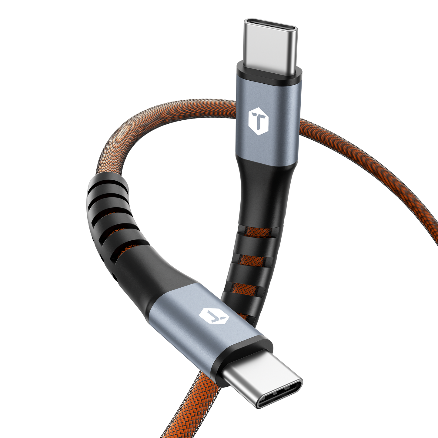 ToughTested Armor Flex 2 ft USB-C to USB-C Cable