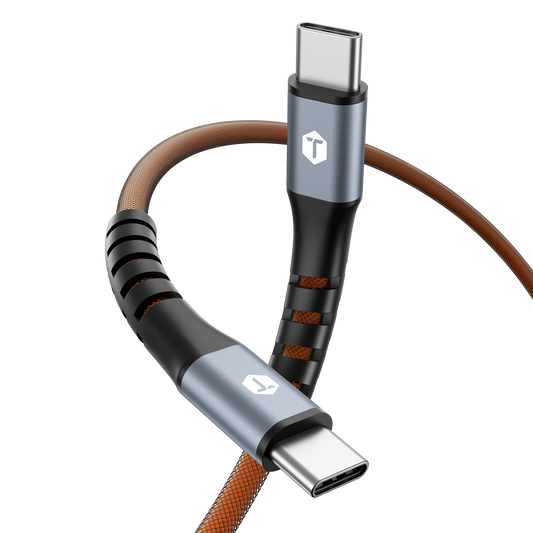 ToughTested Armor Flex 2 ft USB-C to USB-C Cable
