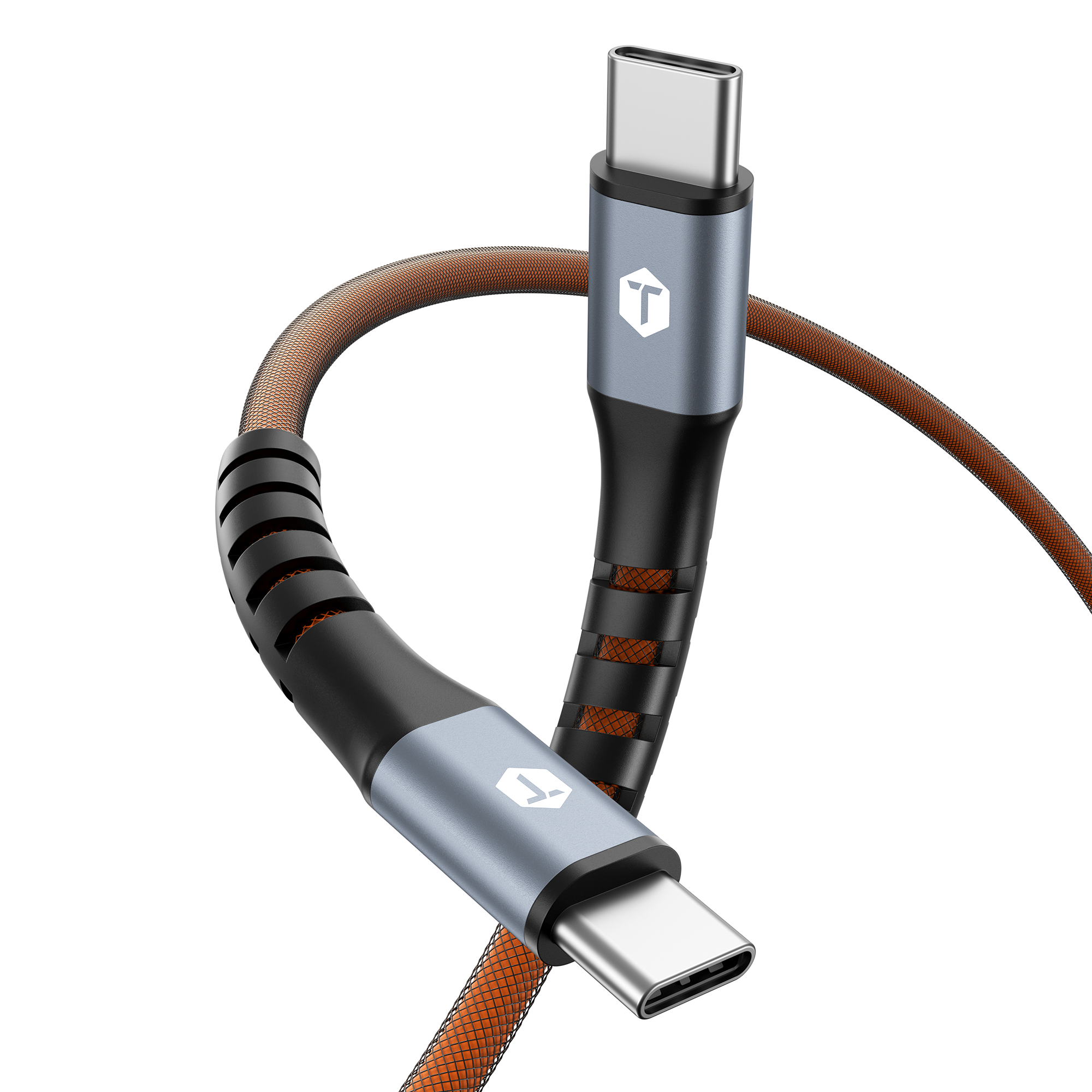ToughTested Armor Flex 2 ft USB-C to USB-C Cable