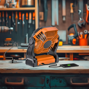 Airforce Jobsite Rechargeable Fan