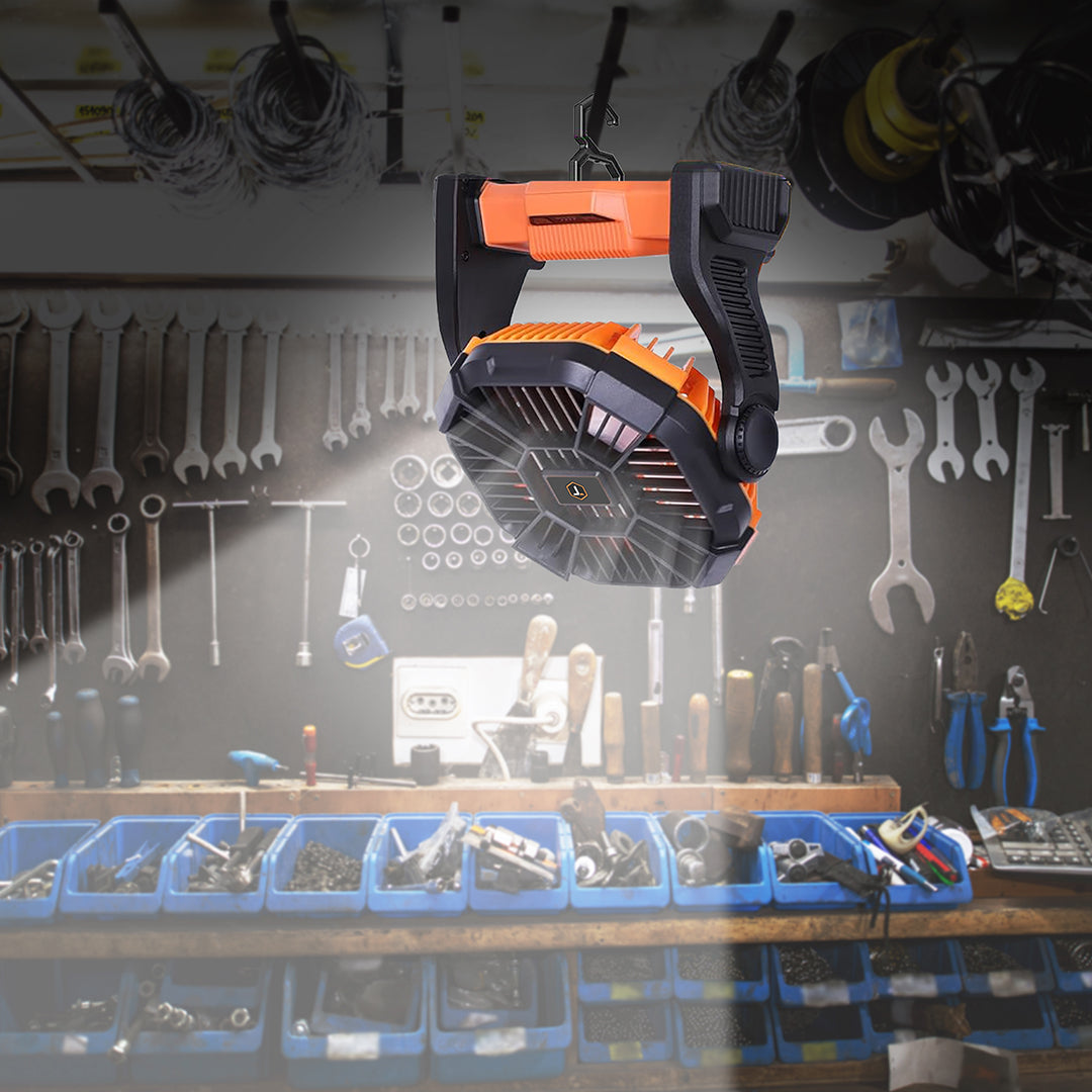ToughTested Airforce Jobsite Rechargeable Fan