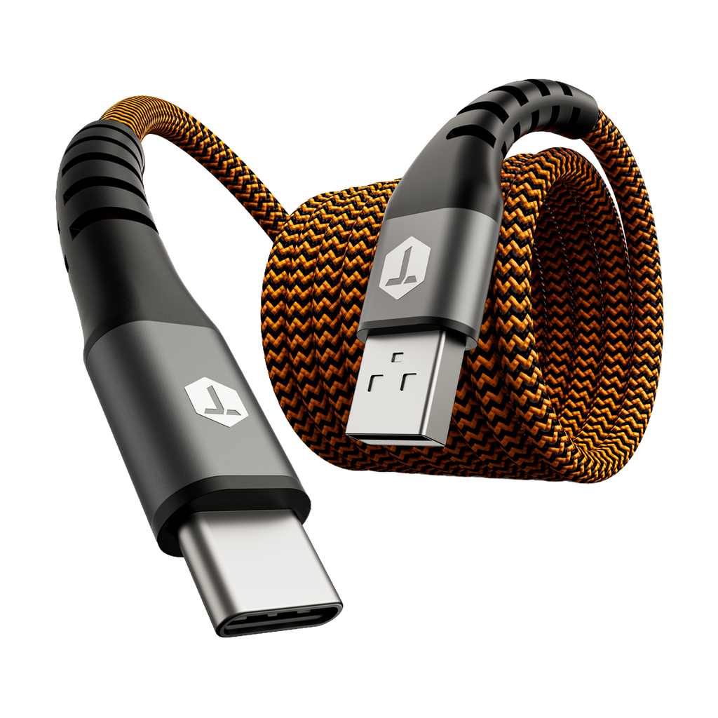 ToughTested Braided 6FT USB-A to USB-C Cable