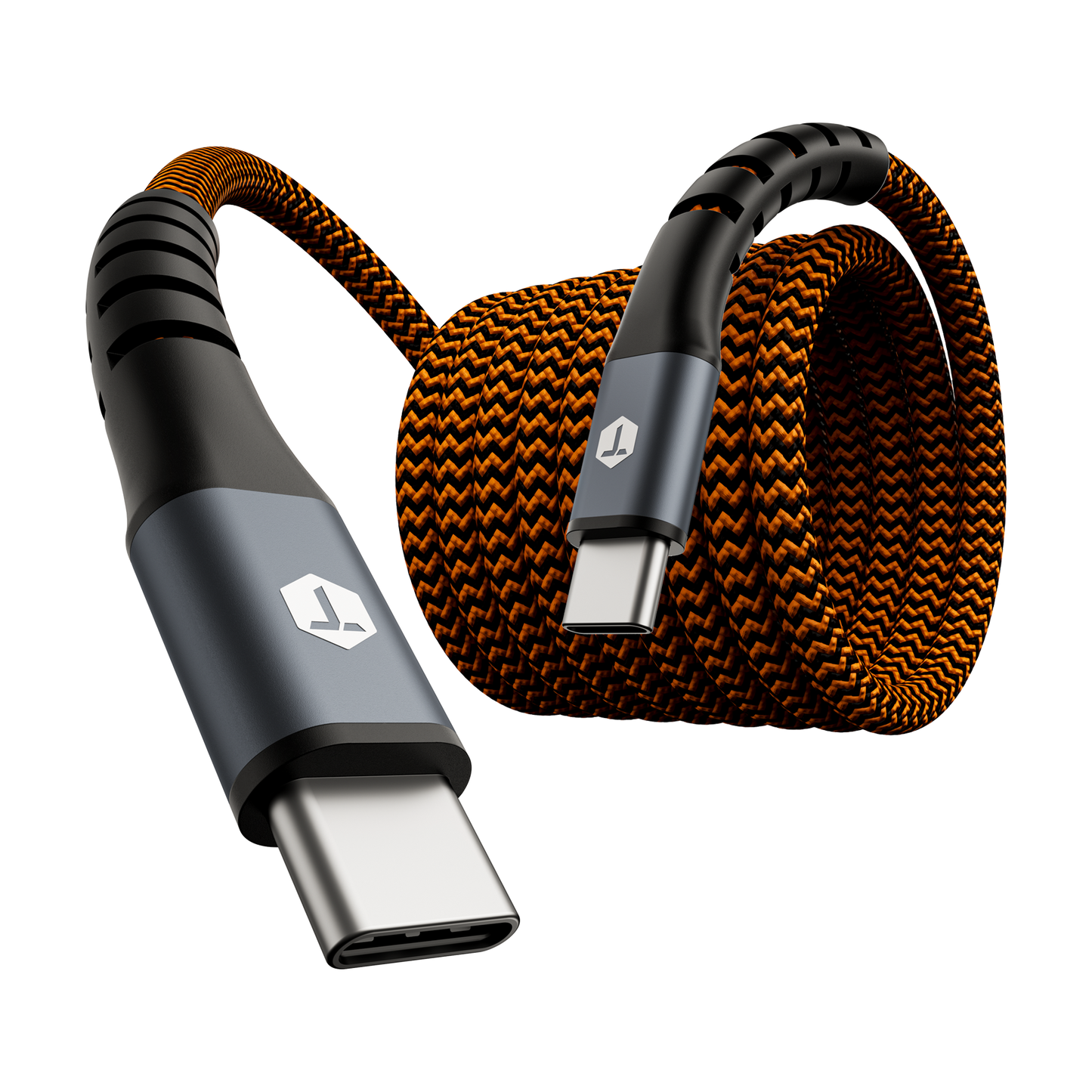 ToughTested 6 ft USB-C to USB-C Durable Braided Cable
