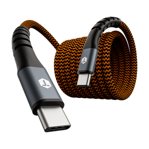ToughTested 6 ft USB-C to USB-C Durable Braided Cable