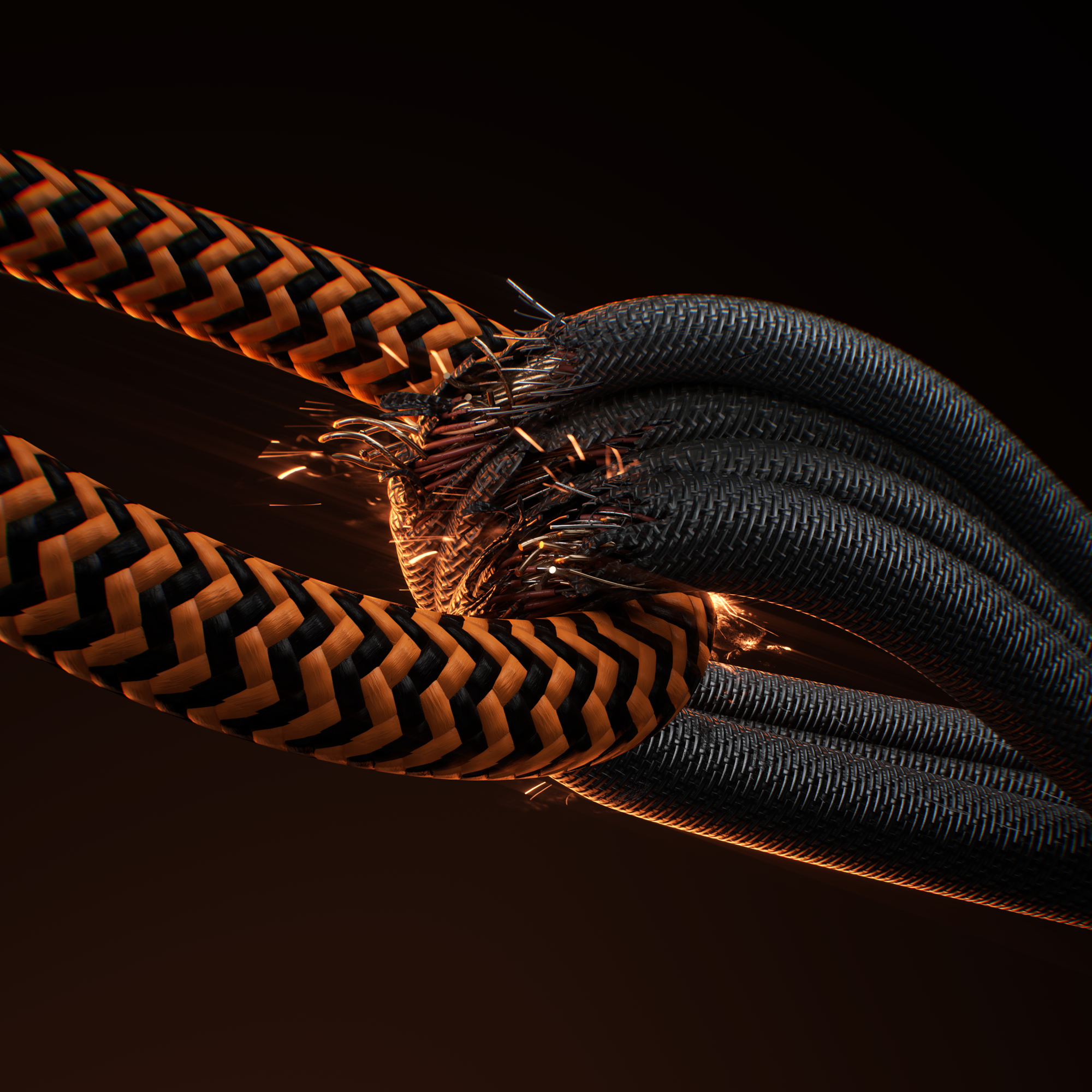 ToughTested 6 ft USB-C to USB-C Durable Braided Cable