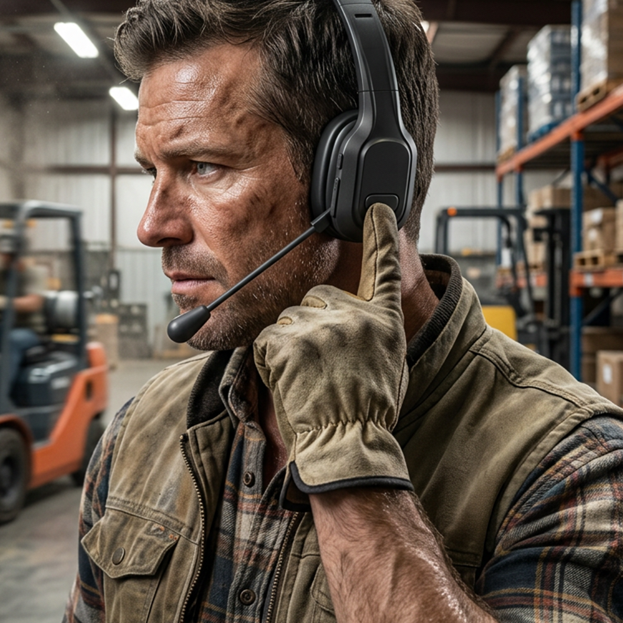 ToughTested ProComm 724 Bluetooth Headset with Microphone