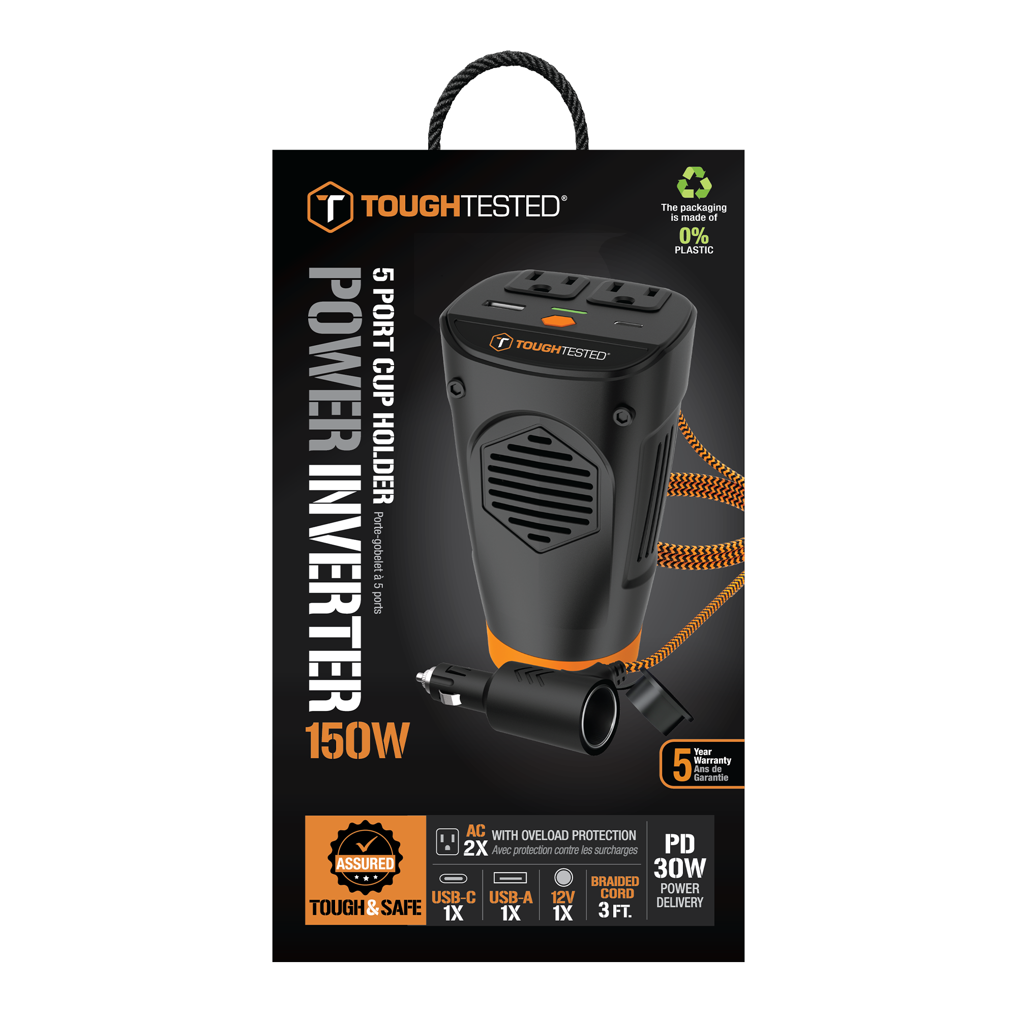ToughTested 150W Power Inverter