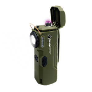 ToughTested Arc Torch & Flashlight, Windproof Flameless Lighter