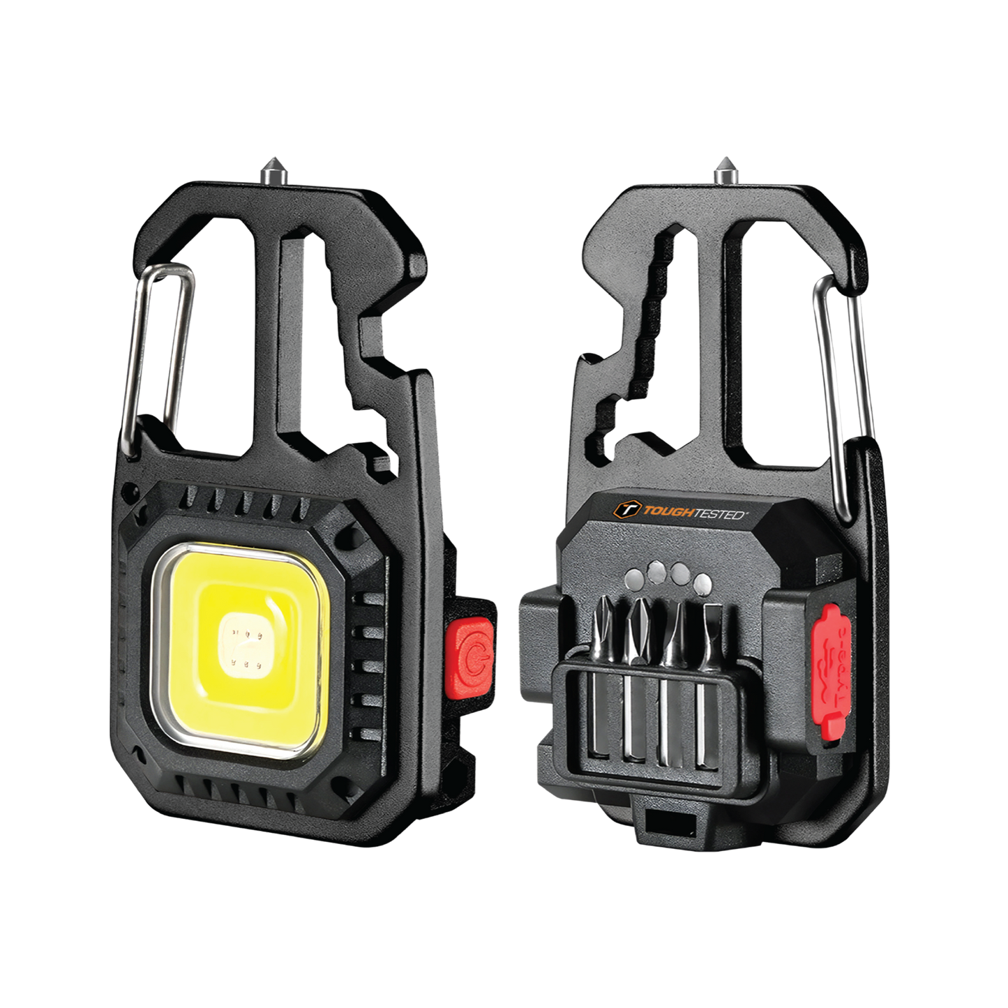 ToughTested Outdoor Keychain Multi-Tool Keychain-friendly design for everyday carry